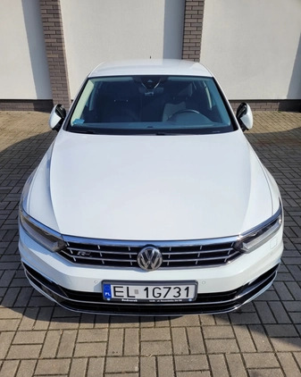 Volkswagen Passat cena 87500 przebieg: 75000, rok produkcji 2018 z Łódź małe 352